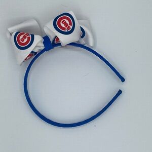 Chicago Cubs Bow Head Band